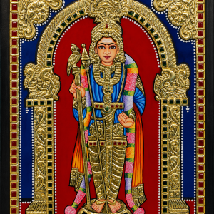Raja Alangara Murugar Tanjore Painting